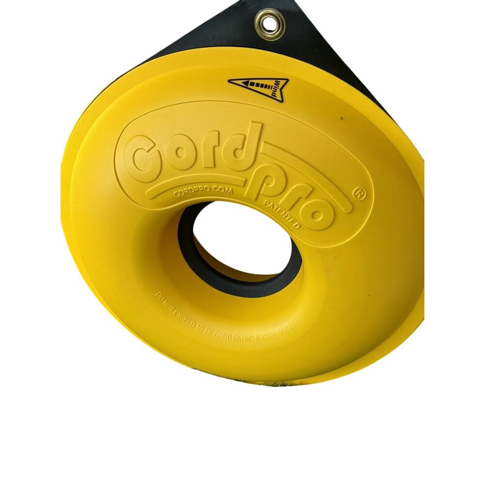 Cordpro CP-100 Residential Cord and Small Hose Organizer Yellow Large